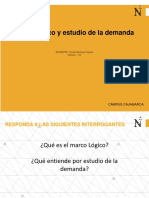 Marco Lógico y Estudio de La Demanda. PDF