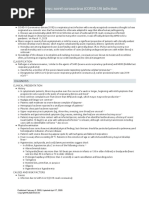 Coronavirus: Novel Coronavirus (COVID-19) Infection: Terminology