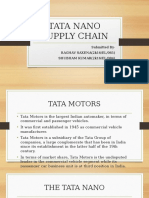 TATA NANO SUPPLY CHAIN (EL 84 and EL 63)