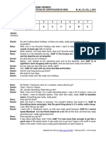 Inglés Básico-A2. Comprensión Oral. Soluciones