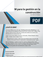 BIM para La Gestión en La Construcción