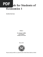 English For Students of Economics