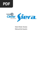 Clever Access Software Manual Usuario (Versión Español 1115)