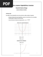 Coseno Hiperbolico Inverso