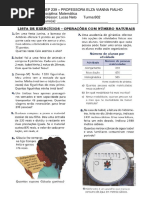 Operações Com Números Naturais 6º Ano PDF