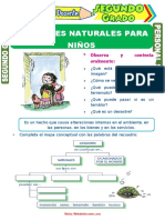 Desastres Naturales para Niños para Segundo Grado de Primaria