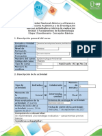 Guia de Actividades Unidad 1 Etapa 1 Fundamentos de Epidemiologia