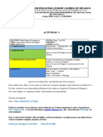 Actv 2 Aplicaciones Del Teorema de Pitagoras Decimo Per. 2