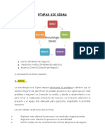 Etapas Six Sigma