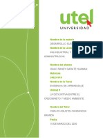 Desarrollo - Sustentable - Semana - 1 EVIDENCIA DE APRENDISAJE