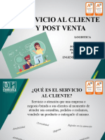 Servicio Al Cliente y Postventa