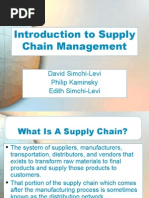 CH 01 Introduction To Supply Chain Management