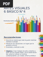 Artes Visuales 6 Basico N4