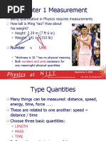 Chapter 1 Measurement: Number