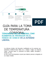 Guia para Toma de Temperatura Corporal