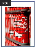 Investigación de La Coca Cola