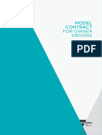 Model Contract Owner Drivers