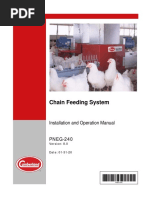 Chain Feeding System: Installation and Operation Manual