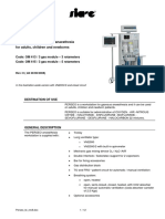 Perseo: Workstation For Gaseous Anaesthesia For Adults, Children and Newborns