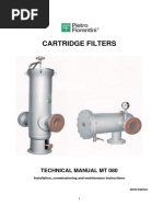 Cartridge Filters: Technical Manual MT 080