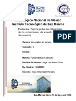 Reporte - de Las Obligaciones de Los Comerciantes - Jorge Luis Isidor Ozuna - Turismo - Semetres - 2 - Fundamento de Derrecho