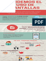 Infografía Uso de Pantallas