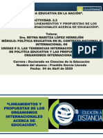 2.2. Organismos Internacionales - García - Franklin