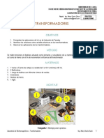 Laboratorio Electromagnetismo Transformadores PDF