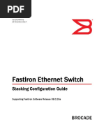 Fastiron Ethernet Switch: Stacking Configuration Guide