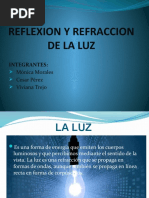 Reflexion y Refraccion de La Luz