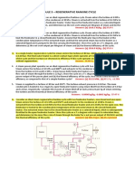 Module 3 - Regenerative Rankine Cycle: Answers: (A) 1016.5 KJ/KG (B) 37.8 %