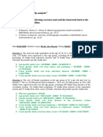 Homework 2: "Mortality Analysis" Please, Complete The Following Exercises and Send The Homework Back To The Teacher Before The Deadline