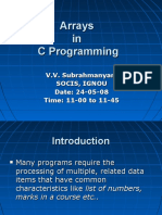 Array in C PDF