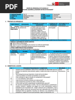 Sesion de Aprendizaje 3°