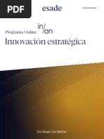 Esade - Folleto Open Programme Innovación Estratégica