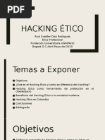 Hacking Ético (PRESENTACIÓN)