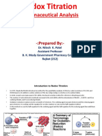 Redox Titration