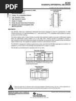 D D D D D D D: MC3487 Quadruple Differential Line Driver