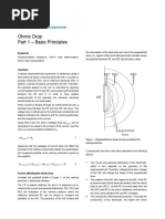 Ohmic Drop Part 1 - Basic Principles: Application Area: Fundamental