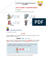 Guia 6 Español 2° Silabas y Diptongos