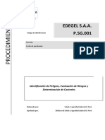 P.SG.001 Identificación de Peligros, Evaluación de Riesgos y Determinación de Controles Rev.07