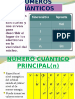 Números Cuánticos 5º