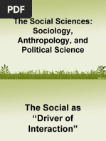 CHAPTER 1 Lesson 2 The Social Sciences