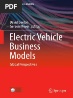 Electric Vehicle Business Models Global Perspectives by David Beeton and Gereon Meyer