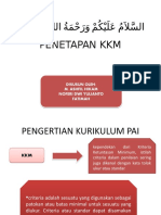 Evaluasi Penetapan KKM