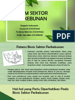 UMKM Sektor Perkebunan