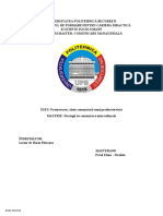 Promovarea, Cheia Succesului - Strategii de Comunicare Interculturala