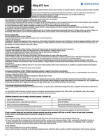 Instructions / Checklist For Filling KYC Form