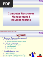 Computer Resourse Management & Trouble Shootting - New