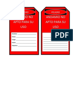 Tarjeta de Andamio PDF